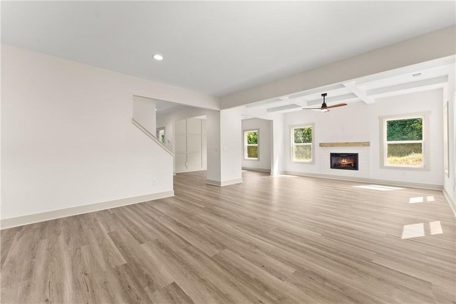 Spacious, unfurnished interior of a new home in , Clarkesville (Image 22).