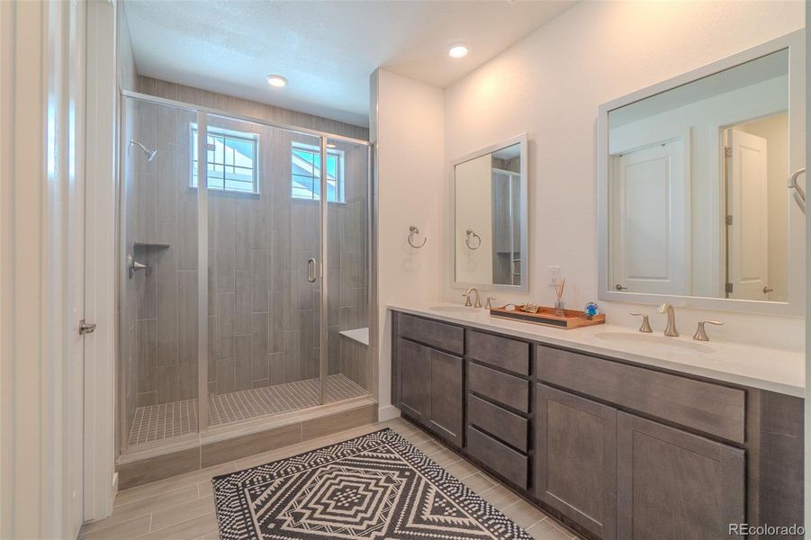 Furnished interior view inside a new home in , Parker (Image 31).