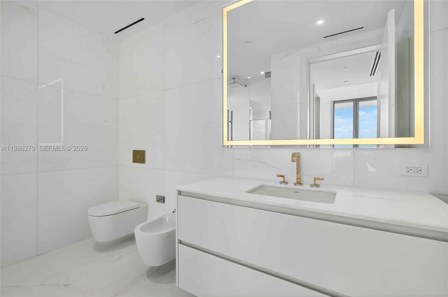 Furnished interior view inside a new home in Aston Martin Residences, Miami (Image 18). Furnished interior view inside a new home in Aston Martin Residences, Miami (Image 18).