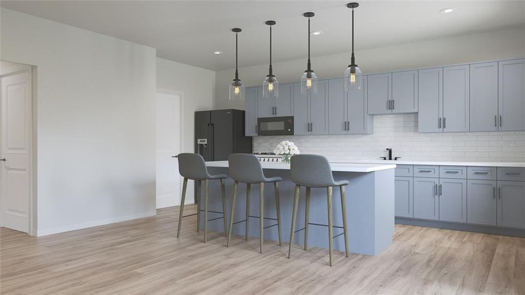 Furnished interior view inside a new home in , Kennedale (Image 8).