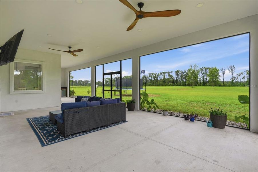 Exterior details and patio area of a home in , Alachua (Image 2). Exterior details and patio area of a home in , Alachua (Image 2).