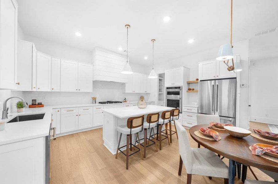 Furnished interior view inside a new home in , Canton (Image 15).