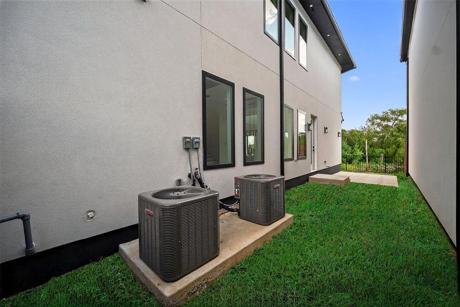 View of yard featuring a patio area