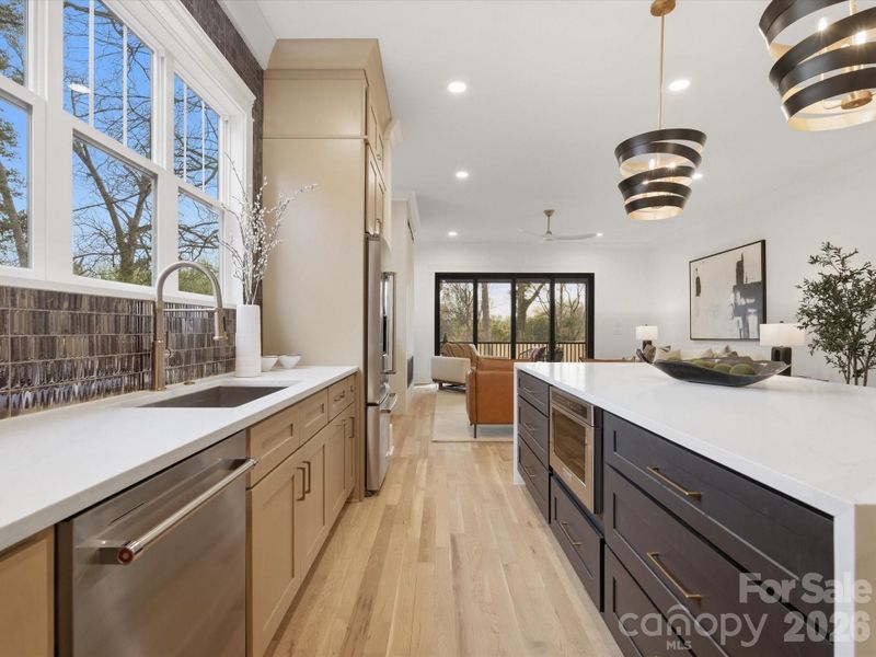 Furnished interior view inside a new home in , Charlotte (Image 33).