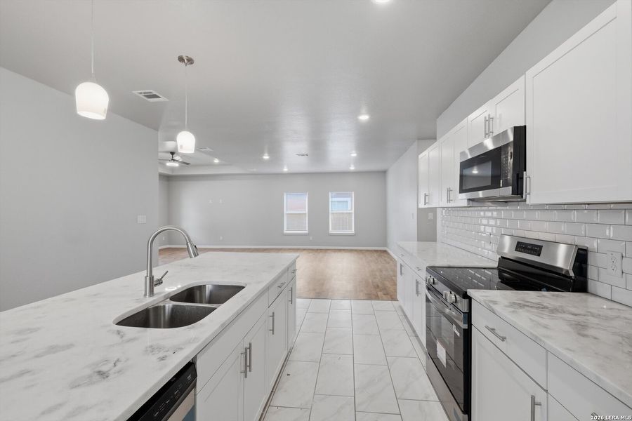 Furnished interior view inside a new home in , San Antonio (Image 5).