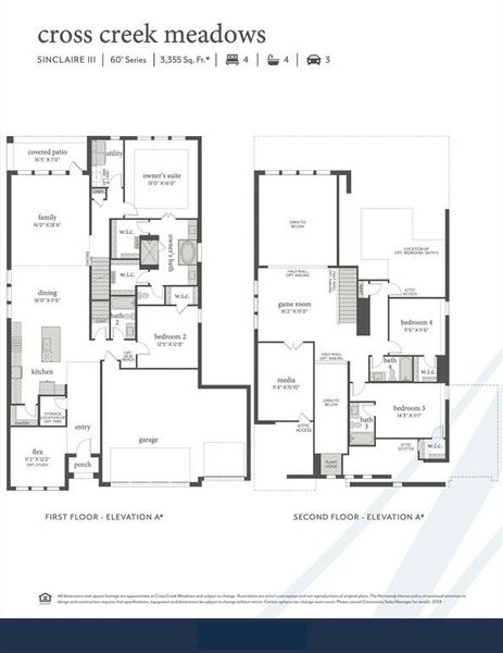 You'll find an open and flowing main floor with 3 car garage, backing to a greenbelt plus fantastic entertaining space upstairs in our Sinclaire III dream home!