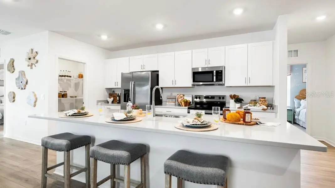 Furnished interior view inside a new home in Solena, North Fort Myers (Image 9).