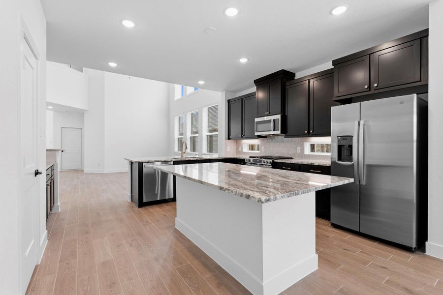Furnished interior view inside a new home in Emory Glen, Magnolia (Image 5).