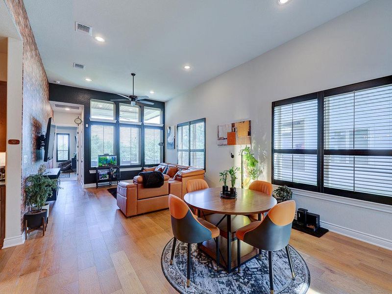 Furnished interior view inside a new home in , Liberty Hill (Image 34).