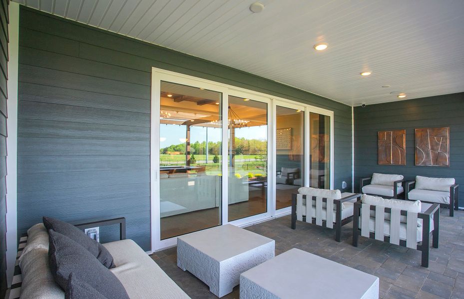 Stardom Patio in new home construction by Del Webb homebuilders Nashville Stardom Patio in new home construction by Del Webb homebuilders Nashville