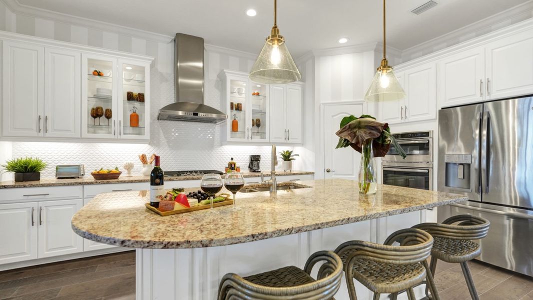 Representative furnished interior of a home built from the Sanibel 2 by Neal Communities in Boca Royale Golf & Country Club at Wellen Park, Englewood (Image 6).