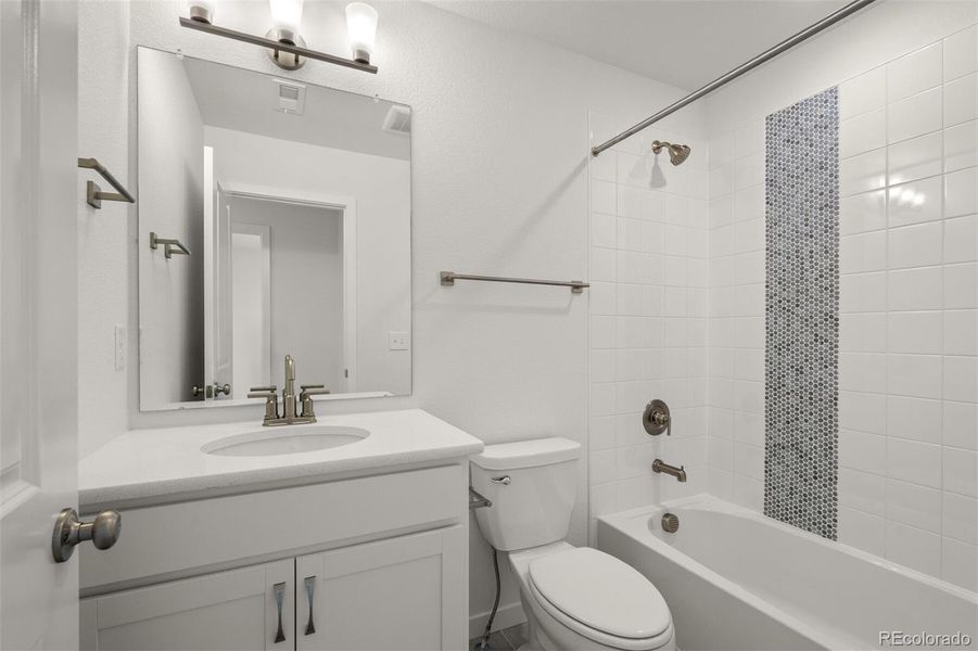 Furnished interior view inside a new home in Revel Crossing at Wolf Ranch – The Ascent Collection, Colorado Springs (Image 8).