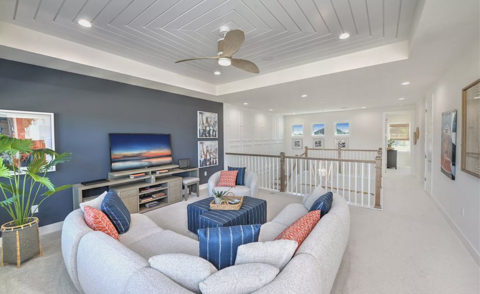 Furnished interior view inside a new home in Oakmont, Gainesville (Image 34).