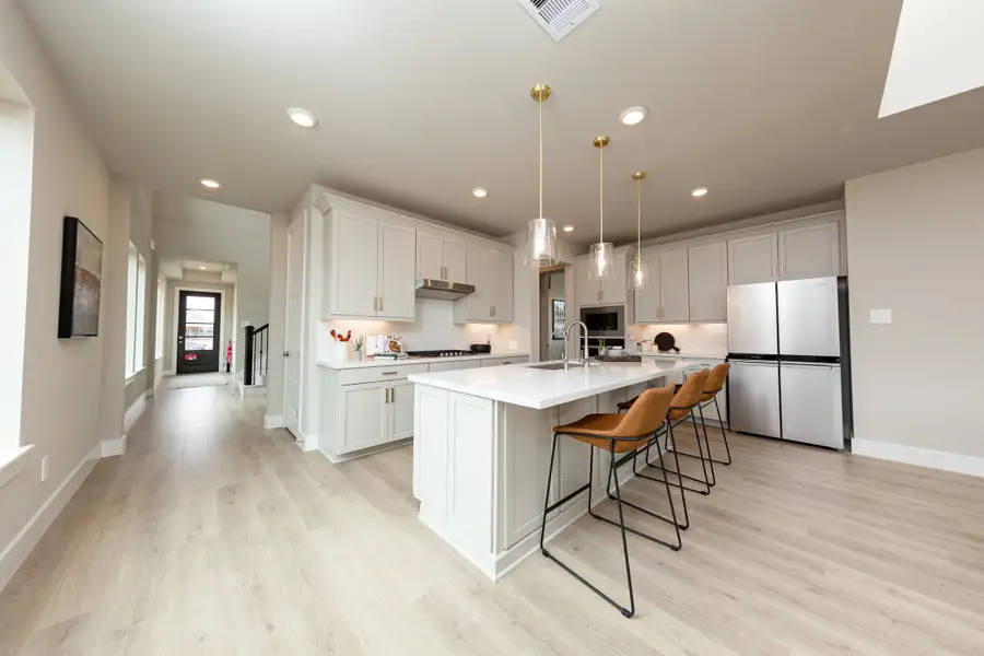 Furnished interior view inside a new home in Amira, Tomball (Image 4).