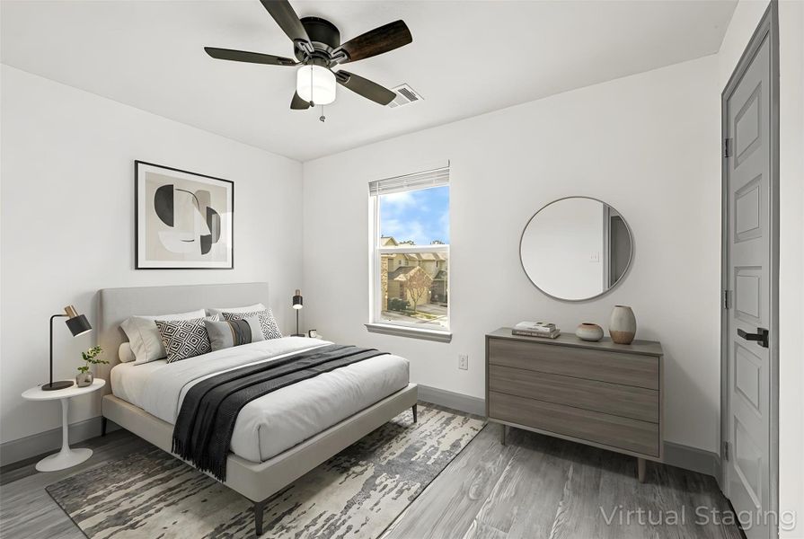 Furnished interior view inside a new home in , Houston (Image 5). Furnished interior view inside a new home in , Houston (Image 5).