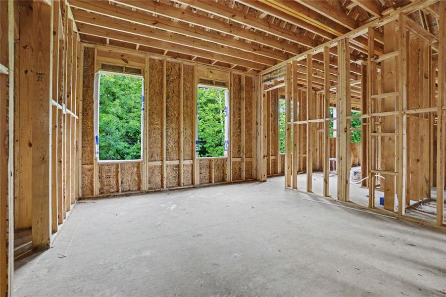 In-progress construction of a new home in , Sandy Springs, GA (Image 7).