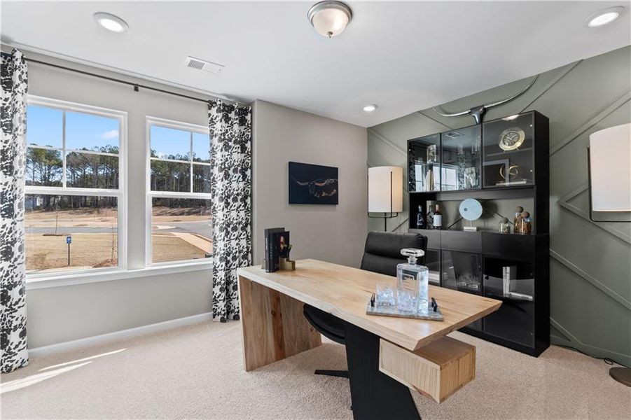 Furnished interior view inside a new home in Bowers Farm, McDonough (Image 31).