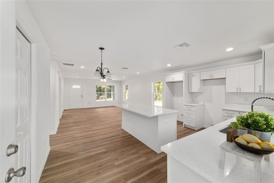 Furnished interior view inside a new home in , Belleview (Image 13).