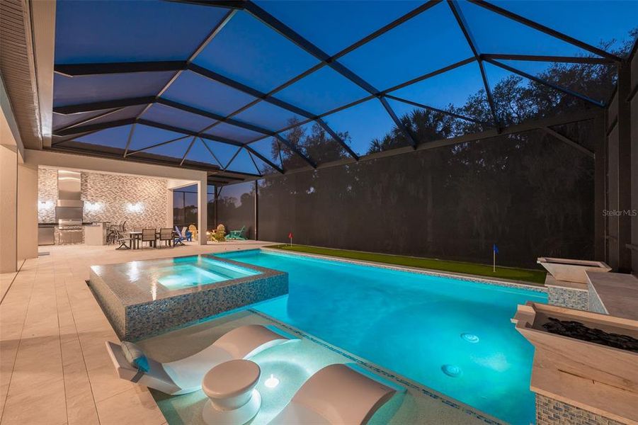 Exterior details and patio area of a home in , Sarasota (Image 28).