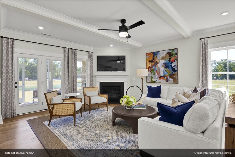 Furnished interior view inside a new home in Brayden, Advance (Image 12).