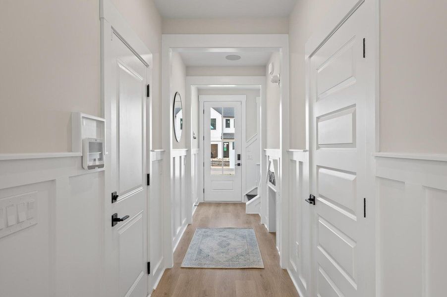 Spacious, unfurnished interior of a new home in Windward Townes, Goose Creek (Image 15). Spacious, unfurnished interior of a new home in Windward Townes, Goose Creek (Image 15).