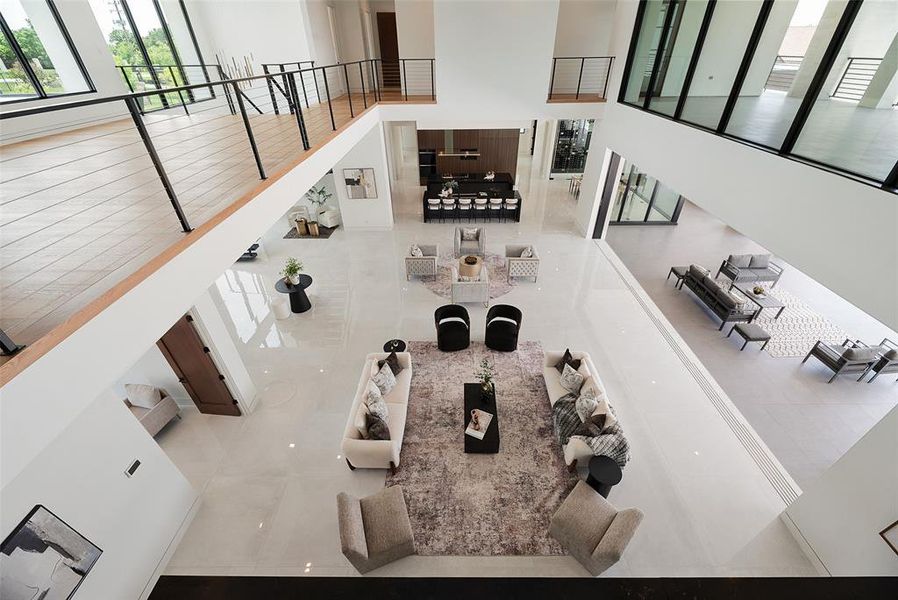 Furnished interior view inside a new home in , Southlake (Image 12).