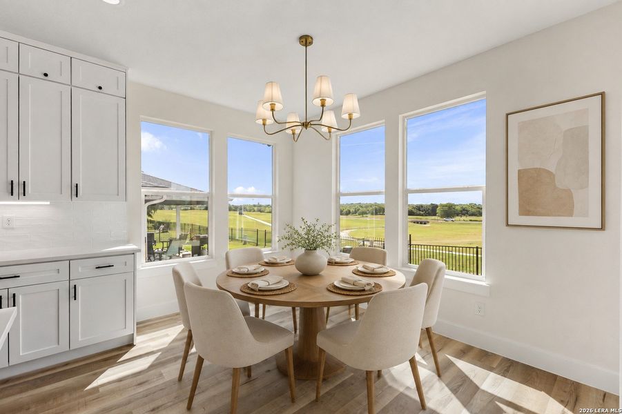 Furnished interior view inside a new home in , Floresville (Image 17). Furnished interior view inside a new home in , Floresville (Image 17).