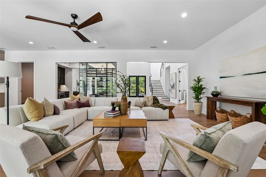 Furnished interior view inside a new home in , Tampa (Image 15).
