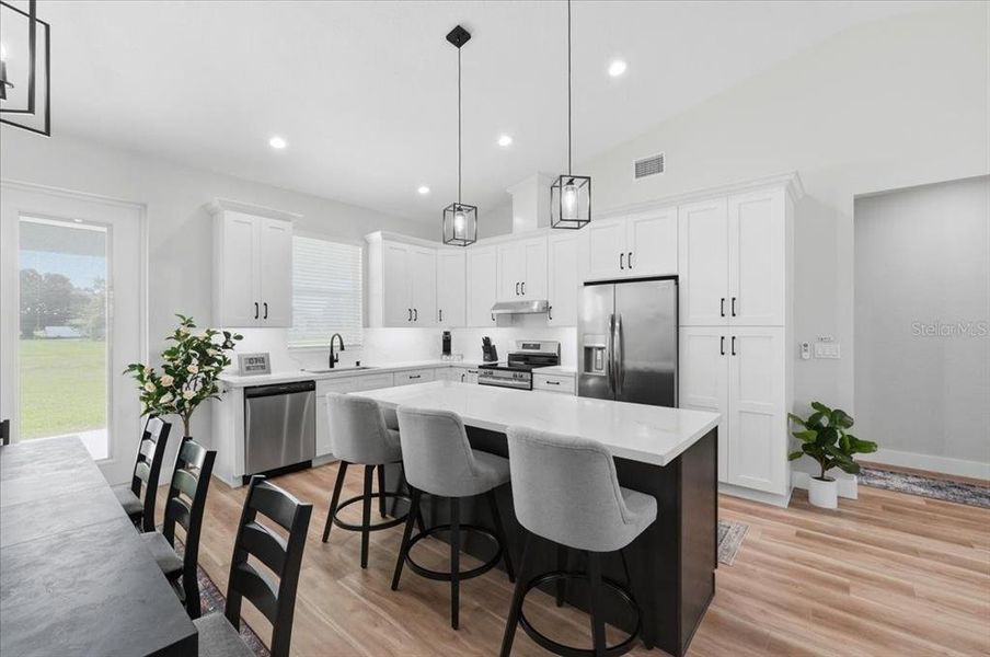 Furnished interior view inside a new home in , Sebring (Image 15).
