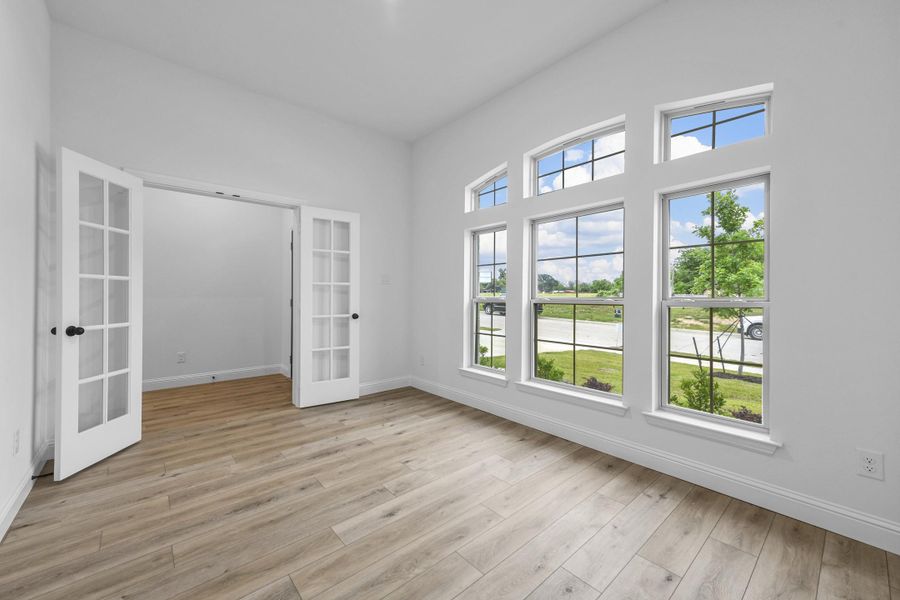 Representative unfurnished interior of a home built from the Sherwood by Cheldan Homes in Pitcock Addition, Graham (Image 68). Representative unfurnished interior of a home built from the Sherwood by Cheldan Homes in Pitcock Addition, Graham (Image 68).