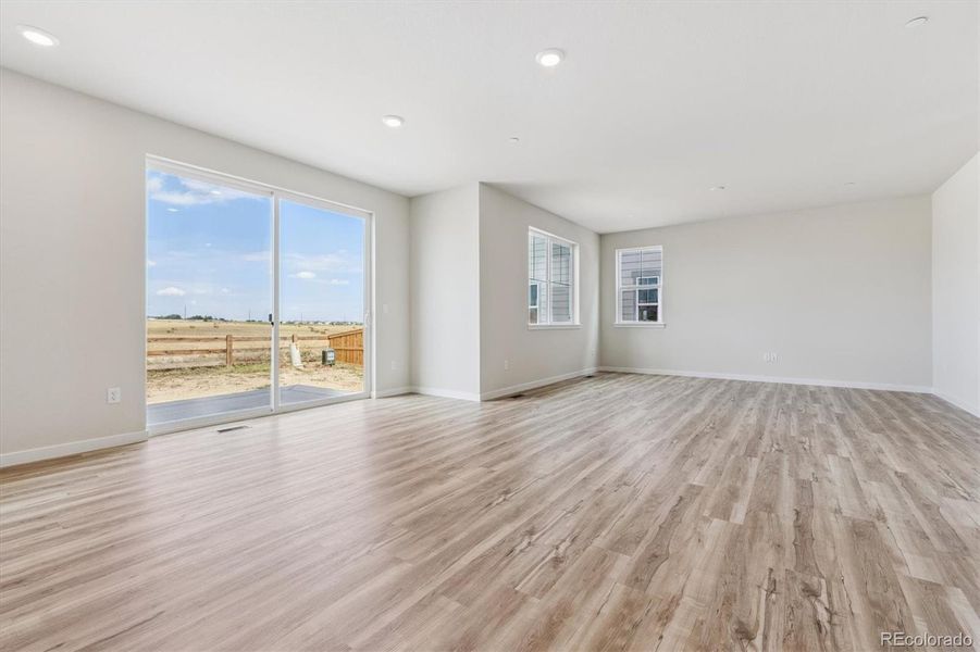 Spacious, unfurnished interior of a new home in Floret Collection at Parkdale Commons, Lafayette (Image 18).