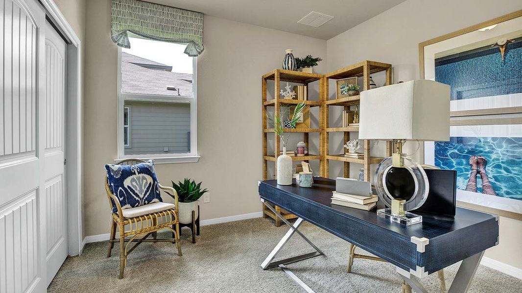 Furnished interior view inside a new home in Southgrove, Kyle (Image 8). Furnished interior view inside a new home in Southgrove, Kyle (Image 8).