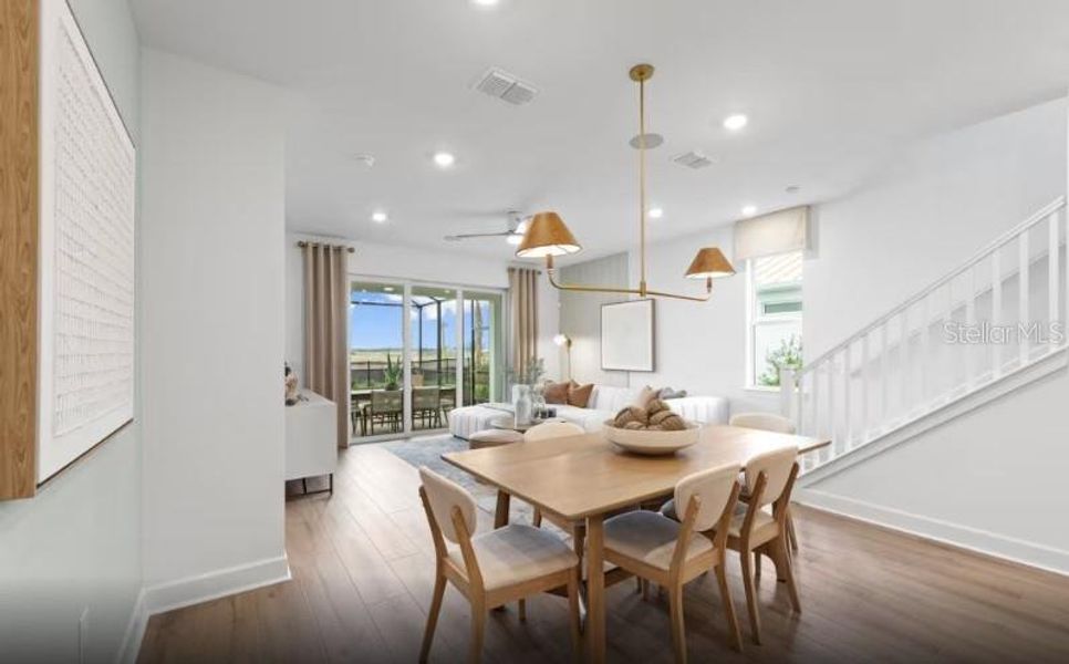 Furnished interior view inside a new home in SeaFlower, Bradenton (Image 15).