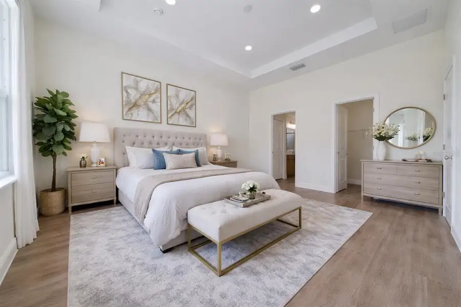 Furnished interior view inside a new home in , Orlando (Image 9).