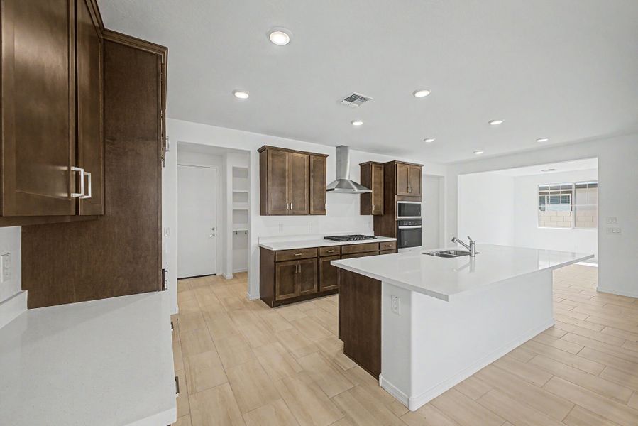 Furnished interior view inside a new home in Las Ventanas, Goodyear (Image 3).