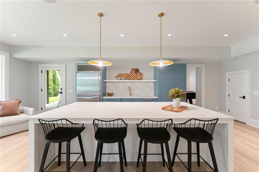 Furnished interior view inside a new home in , Dawsonville (Image 45).