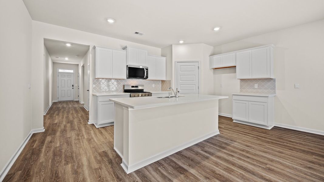 Representative furnished interior of a home built from the Cali by D.R. Horton in Poplar Preserve, Newnan (Image 5).