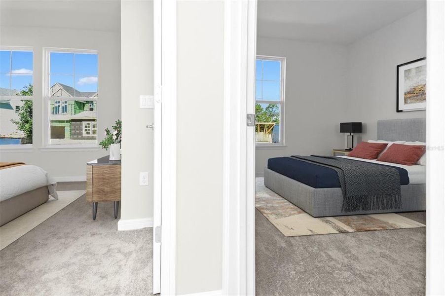 Furnished interior view inside a new home in , St. Cloud (Image 12).