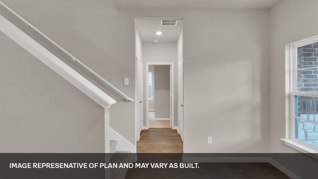 Spacious, unfurnished interior of a new home in Prairie Lakes, Buda (Image 31).