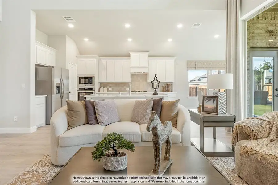 Furnished interior view inside a new home in Waverly Estates, Josephine (Image 5).