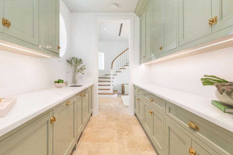 Furnished interior view inside a new home in , West Palm Beach (Image 8).