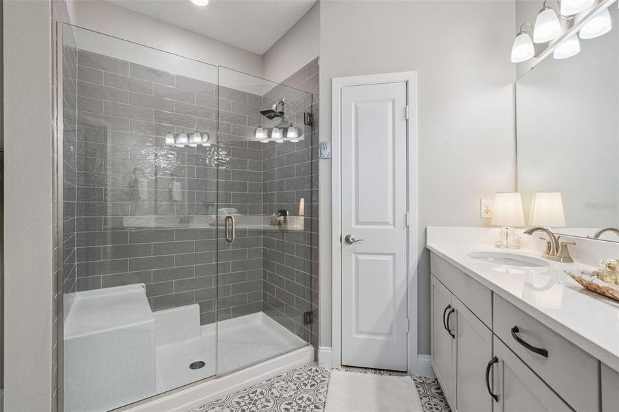 Furnished interior view inside a new home in , Orlando (Image 23). Furnished interior view inside a new home in , Orlando (Image 23).