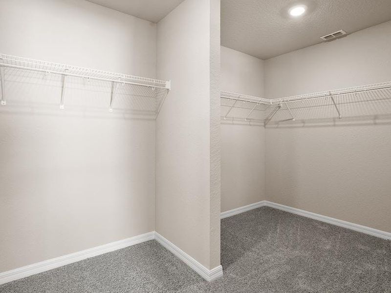 And, your suite includes a large walk-in closet. And, your suite includes a large walk-in closet.