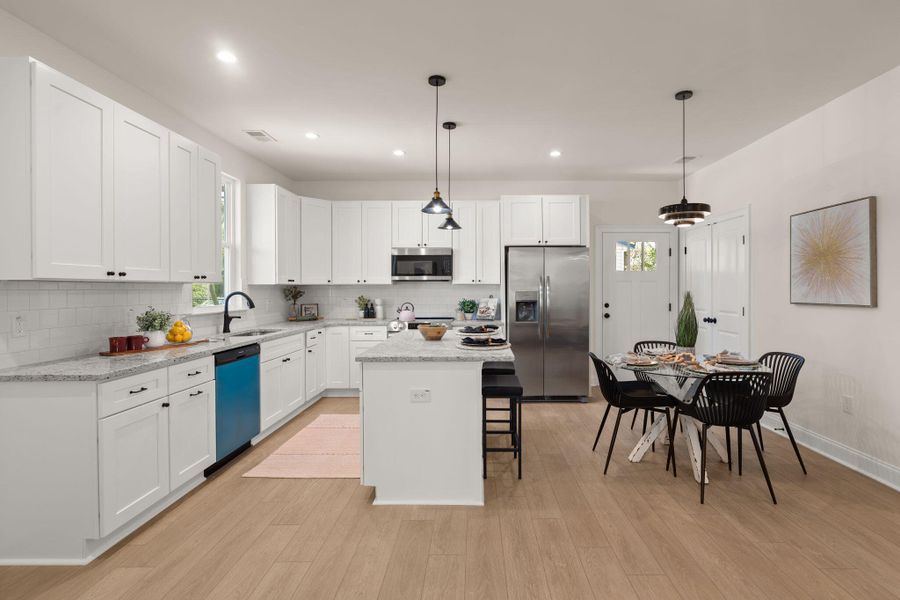 Furnished interior view inside a new home in , North Charleston (Image 15).