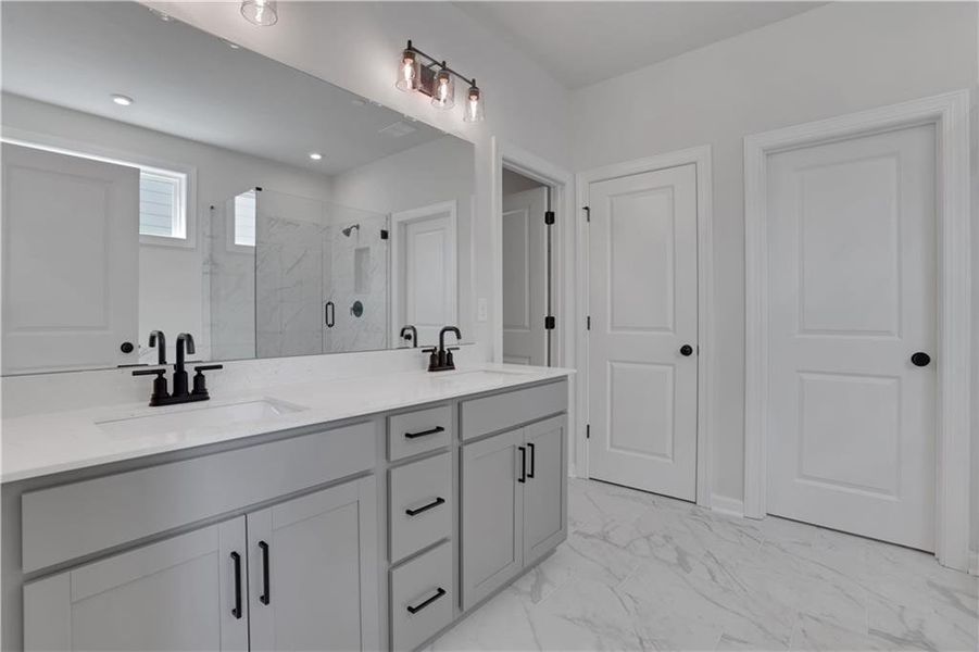Furnished interior view inside a new home in Poppy at GreenHouse, Marietta (Image 5).