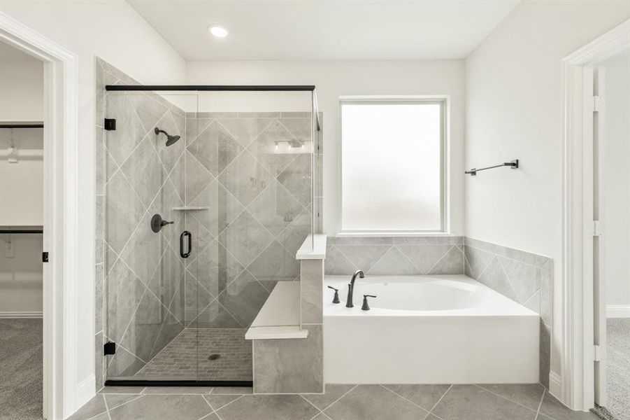 Furnished interior view inside a new home in The Oaks, Red Oak (Image 6).