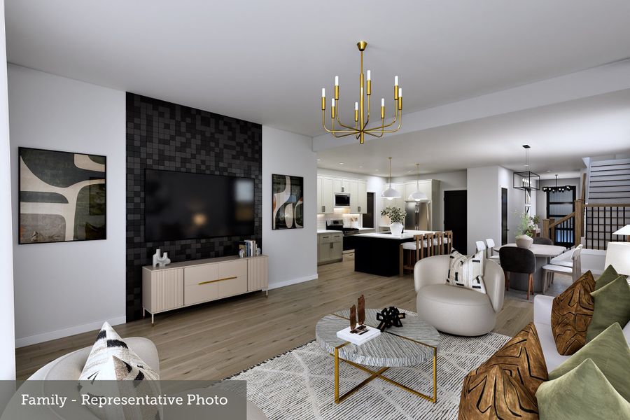 The New Braunfels - Family Room