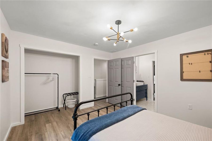 Furnished interior view inside a new home in , Dahlonega (Image 27).