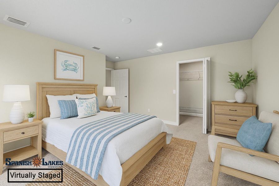 Furnished interior view inside a new home in , Fort Pierce (Image 8).