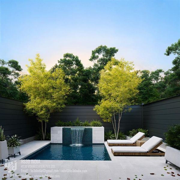 View of pool featuring a patio, a fenced backyard, and a fenced in pool